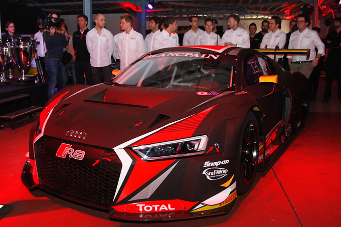 Line up 2016 Belgian Audi Club Team WRT